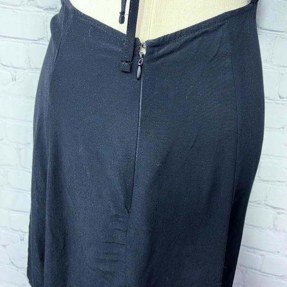 👗NWT🤩 |•URBAN OUTFITTERS•| Black Tie Back Dress Size Medium - Picture 5 of 13
